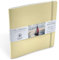 Mypaperworld quadratisch doppelseitig Aquarell Skizzenbuch Aquarellpapier Sketchbook Aquarell Watercolor300 g/m² 19х19 cm, 16 Blätter, 32 Seiten -Beige