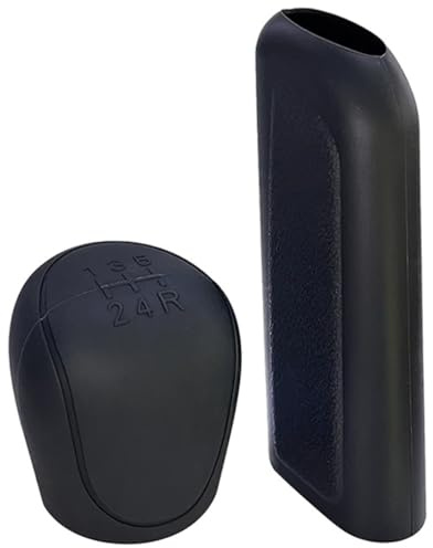 KOLZEMV 2 PCS Auto Schaltknauf Abdeckung, Universal Automotive Zubehör Breathable Fabric Handbremse Abdeckung Auto Schaltknauf Schutz rutschfeste Schaltknauf Überzug