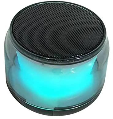 CAXUSD Speaker Led Lights Portable Wireless Stereo Speaker Rgb Night Light for Girls