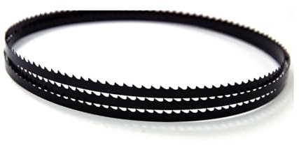 2 STÜCKE Carbon-Bandsägeblätter 1434x6,35x0,35mm 6 10 14 TPI Bandsäge Holzbearbeitungswerkzeuge for Burgess BK3 Rexon Woody(10TPI)
