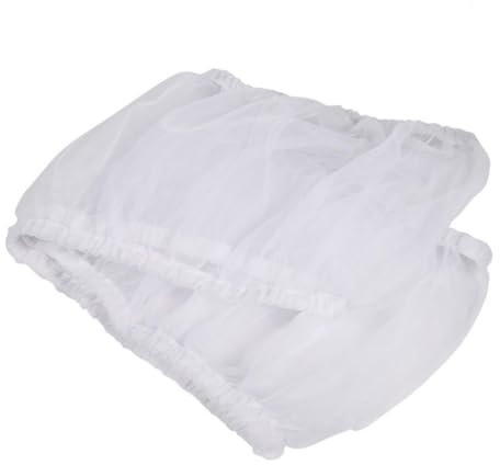 PENIKOKO de Malla para Jaulas de Pájaros S Blanco Protección Transpirable y Lavable para Mantener la Ventilación y Evitar Desorden el Suelo