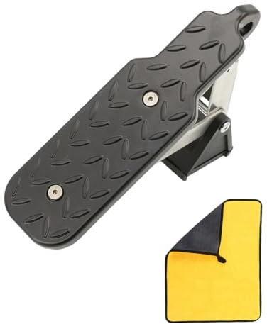 Fangxuee Universal Car Roof Rack Step Fit Door Latch Rooftop Up Hook Stand Pedals for Most SUV Climbing Tool Pickup Accessories