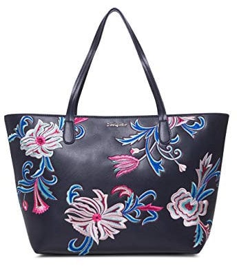 Desigual Damen Bag Orangina Capri Zipper Women Schultertasche Blau (Navy)