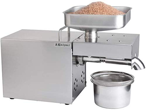 Fayelong Machine Extraction Huile Expeller Cacao Noix de Coco Machine Extracteur Presse à Huile Cacahuète Automatique Écrous Graines Huile Presse Presse Machine 1500W
