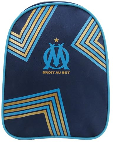 OLYMPIQUE DE MARSEILLE Junior Rucksack - Ein Fach - 35 cm - Blau