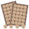 Logbuch-Verlag 48 kleine Engel Sticker Aufkleber Schutzengel Weihnachten 4 cm Deko Geschenkaufkleber