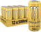 Monster Energy Ultra Gold - koffeinhaltiger Energy Drink mit fruchtigem Ananas-Geschmack - ohne Zucker und ohne Kalorien - in praktischen Einweg Dosen (12 x 500 ml)