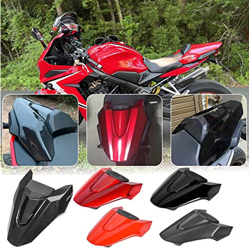 TAZGANTAX Verkleidungsabdeckung für Soziussitz hinten passend für CB650R CBR650R CB 650R CBR 650R CB 650 R CBR 650 R Zubehör 2019 2020 (Schwarz)