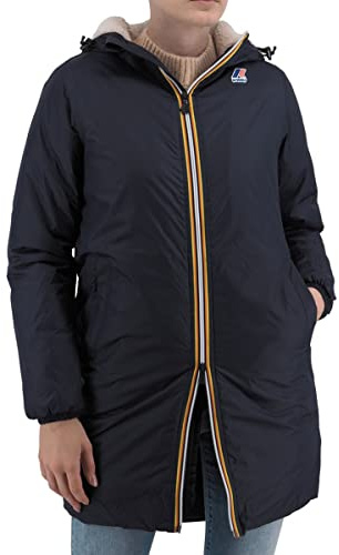 K-Way - Parka Le Vrai 3.0 Eiffel Orsett K89 Depht Blue - Taille S - Couleur Bleu
