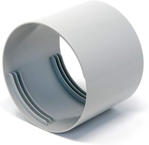 Adaptador de manguera de escape de 130 mm, para aire acondicionado, conexión de tubo de escape, conexión de tubo de escape, conexión de tubo de ventilación, conexión de manguera de aire acondicionado