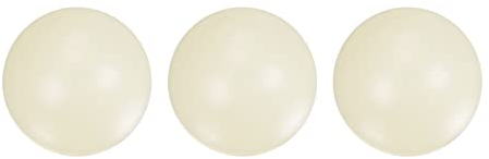 sourcing map 3Stk PA66 Nylon Solid Plastik Bälle 12mm G3 Präzision Lager Kugel