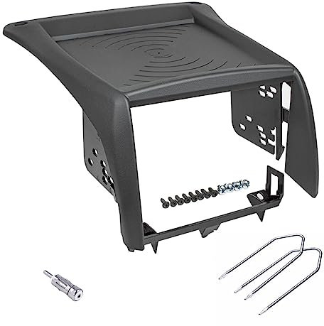 Sound-way Kit de Montage Autoradio, Façade Cadre de Radio 2 DIN, Adaptateur Compatible avec Fiat Ducato, Citroen Jumper, Peugeot Boxer 1996-2006