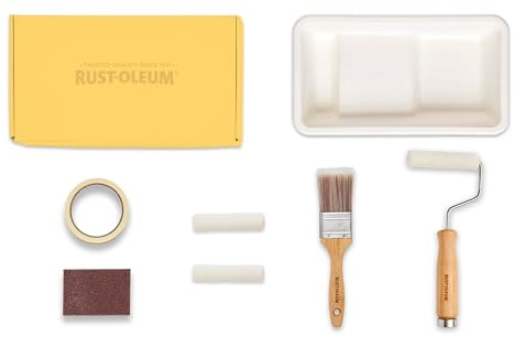 Rust-Oleum Ready to Roll - Eco Paint Kit (Small) - Satin Furniture Paint Warming Yellows