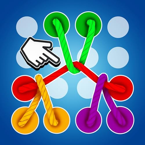 Twisted Tangle Rope Sort Master Puzzle Game: Twisted Tangled Color Sorting Rope Knots Brain Teaser Games Free for Kids