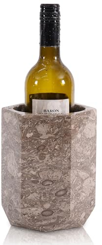 Radicaln Marble Wine Chiller Bucket for 750ml Wine & Champagne Bottles
