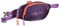 Trollkids Kinder Hüfttasche Bauchtasche Trolltunga, Dunkelviolett/Strahlendes Rot, Größe 22 (H) x 12 (W) x 10 (D) cm; 1,2 L