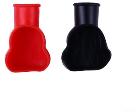 Kfz-Klemmschutzabdeckung Set 2 Gummi für sichere Batterieanschlüsse