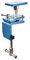 HEUER Kugelklammer – für Schraubstock 100 mm/Compact-Schraubstock 120 (Abmessungen 12 x 8 x 28 cm, Gewicht 2,8 kg, blauer Stahl) 119110