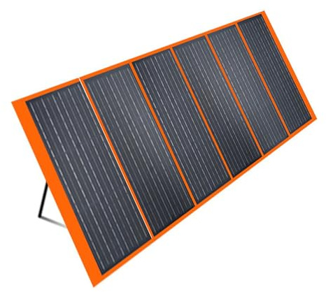 Panneau solaire portable pliable 500 W – 18 V haute puissance IP65 étanche pour station d'alimentation extérieure, camping, sauvegarde de camping-car