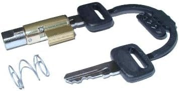 CifFerrigno 5646 Serratura Bloccasterzo Modello Lungo Guida Grossa mm.6 Compatibile Con VESPA 50S - R - ELESTART - 125 ET3 - VESPA PX PE