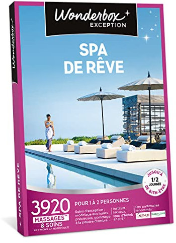 Wonderbox Spa De Rêve - Coffret Cadeau Idée Cadeau Relaxation