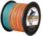 Hercules Braided Fishing Line 1500m 1640yds 6lbs-100lbs Pe Superline 4 Strands (Multicolor 70lb/31.8kg 0.44mm)