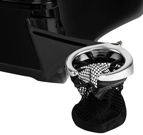 TCMT Porte-gobelet arrière passager pour Harley Touring Electra Road Glide Ultra Limited 2014-2023