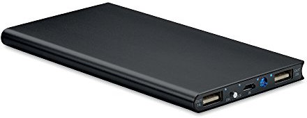 PromotionGift Power bank 8000 mAH - black