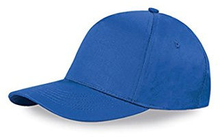 CAPPELLINO BERRETTO BAMBINO 5 PZ CON VISIERA (BLU PM101BL)