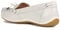 Geox D Vega Moc B, Mocasines para Mujer, Blanco (Off White), 39 EU