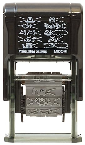 MIDORI 35378006 Drehstempel Animal Geschirrtuch