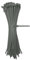 Kabelbinder Grau 100 Stück, 300 mm x 4,8 mm mit 22 kg Zugfestigkeit aus Nylon 66, permanent schließend WeltiesSmartTools
