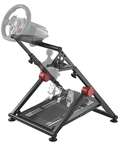 Wheel stand VDD - Universalhalterung für Lenkrad Force -Feedback, Kettenradgarnitur und Getriebe, kompatibel mit allen Logitech-,und Fanatec-Produkten