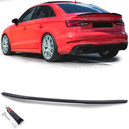Heckspoiler Lippe Sport Ausführung mit ABE passt für Audi A3 S3 RS 8V Limo 13-21