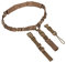 Tasmanian Tiger TT Single Multipurpose Sling Gepolsterter Single Trage-Riemen mit variablen Befestigungsoptionen für Lang-Waffen, Kameras oder Taschen, Coyote Brown