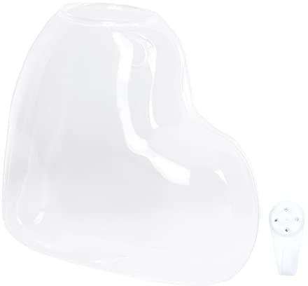 Cabilock Elegante Blumentöpfe Aus Glas in Herzform Hängepflanzer Für Zimmerpflanzen Raumdekoration