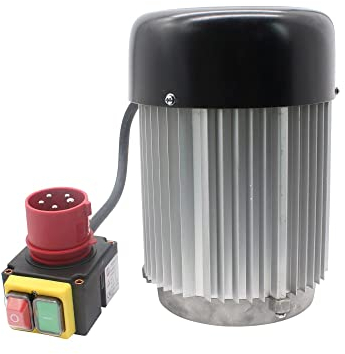 SECURA Elektromotor 400V + Schalter kompatibel mit DEMA DHS8 Holzspalter