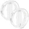 Stanley 40 OZ Tumbler Lid Replacement - 2 Pack Spill Proof Covers, White