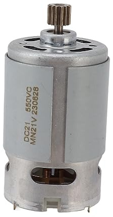 Motor 550 de Sierra de Mano única con Mano de Obra Exquisita, Alta Potencia y bajo Nivel de Ruido, Ideal para Taladros Eléctricos de Litio y Sierras Eléctricas