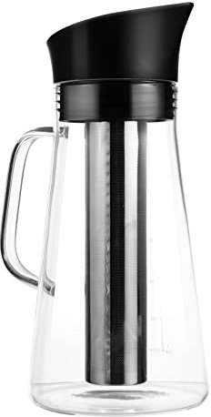 LIFKOME 1pezzi Caffettiera Capacità Teiera Portatile Con Filtro Per Caffè e Tè Per Uso Domestico e Ufficio