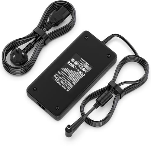 240W Asus Laptop Charger, Power Supply Adapter for ASUS ROG Strix G15 G17 G513QM G513QR G713QM G713QR ROG Strix SCAR 15 17 G533 G733 G733QM G733QR G733QS ROG Zephyrus M16 GU603 ADP-240EB B【6.0*3.7mm】