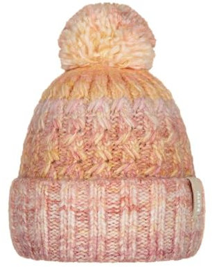 Barts Damen Strickmütze Catbird gefütterte Wintermütze mit Bommel 3308 Berry 26