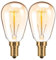 40W E14 Scentsy Light Bulb (Pack of 2) Vintage Edison Incandescent Glass 230V for UK Scentsy Standard Wax Warmers | 2700K Warm White | Dimmable | Pygmy/Small Edison Screw (SES) Base (40, Watts)