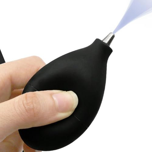 Squeeze Ball Pump Duster - Squeeze Ball Pump Duster for Hearing Aids, Silicone Air Blower Airbrush Dust Cleaner Handheld Puffer | Handheld Puffer for DSLR Camera Sensor Lens Watch Electronics Keyboard
