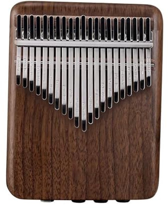 Kalimba-Daumenklavier Mit 17 Und 21 Tasten, Eingebauter Tonabnehmer, EQ, Kalimba-Vollfurnier-Massivholz-Tastaturinstrument Fingerklaviere(21 key)