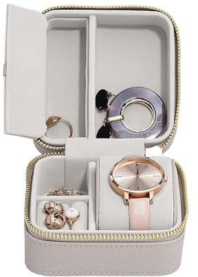 Stackers Große Armbanduhren- und Schmuckschatulle, Taupe
