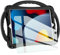 TopEsct Custodia per bambini per iPad 10.2 - Cover in silicone antiurto con pellicola protettiva in vetro temperato e cinturino, compatibile con iPad di 9a/8a/7a generazione (2021) (nero)