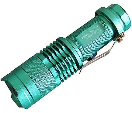 Golfball-Uhu-Shop LED Ballfinder findet massenweise Golfbälle - Golfball Finder Lampe Golfgeschenk (Grün)