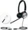 Yealink Telefon-Headsets für Bürotelefone YHS36 QD zu RJ9 Kabelgebundenes Headset Kompatibel mit Poly Grand Stream Telefone Desk Festnetz Headset mit Mikrofon -Dual/170g/2.1m Kabel