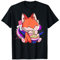 Genderfluid Pride Kawaii Fox Ramen Noodles Genderfluid Flagge T-Shirt